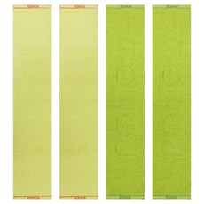 Songwol 松月 FOMOS New Sports 運動毛巾 80g, 黃色, 黃色, 淺綠色, 淺綠色, 4個