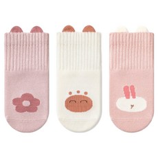 Ggomje Cozy 防滑襪 3雙組 SKA39