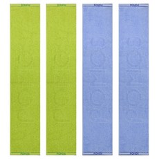 Songwol 松月 FOMOS New Sports 運動毛巾 80g, 淺綠色, 淺綠色, 藍色, 藍色, 4個