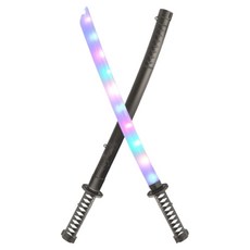 Stupid BAB.O LED 第2代 彩虹武士劍 DX 忍者 + 劍鞘組合, 1套, 混合顏色