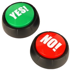 스투피드 비에이비오 소리나는 YES or NO 빅버튼 사운드 부저 2종 세트, 혼합색상, 1세트 완구_취미/보드게임 반품 최저가 14,670원