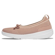 fitflop Superq 蝴蝶結針織芭蕾平底鞋