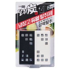 除臭炭 冰箱雙效除臭劑 2入, 1個, 55g