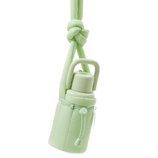 HOlOHOlO 牛奶隨行杯保溫瓶雲朵收納袋, 綠色, 1個