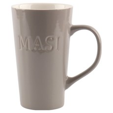 마시 프렌치 롱머그 500ml, 코코아브라운, 1개