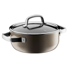 WMF Fusiontec Mineral 低身湯鍋 2.4L, 銅金色, 1個, 20cm