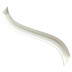 콩콩 과일 스낵 사이드 웨이브 접시, 1개