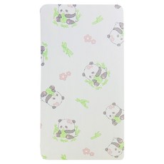 KIDS PARK 防水尿墊 床笠款, 1個, 可愛熊貓 白色