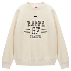 Kappa 男女通用 寬鬆版型 圖案 運動衫 P231DUFS201