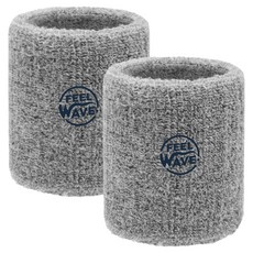 Feelwave 運動吸汗護腕, 2個, 灰色