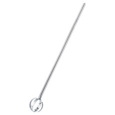 SHIMOYAMA 304不鏽鋼長柄攪拌棒/打蛋器/味噌計量器, 1個, 銀色