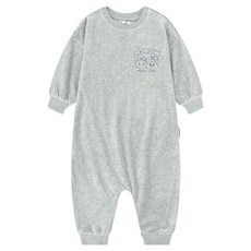 MILKBABY New Kids On Momorei 柔軟絲絨外出連身衣