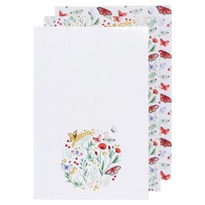 NOW 純棉茶巾擦拭布 76cm, 晨光庭園, 3個