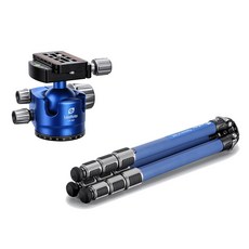 Leofoto 徠圖 三腳架含雲台經典藍 彩宣總代理, 1個, LELP-324C + LH-40R(Blue)