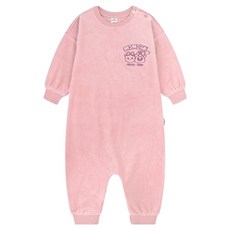 Milk Baby Momorei 柔軟絲絨外出連身衣