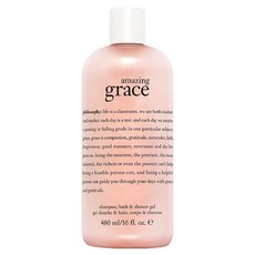 philosophy Philosophy 哲學 Amazing Grace 煥採保濕沐浴露, 1個, 480ml
