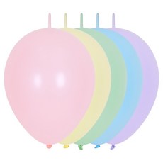 셈퍼텍스 링커풍선 30cm 파스텔메이트, 혼합색상, 50개