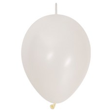 셈퍼텍스 링커풍선 30cm, 화이트, 50개