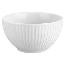 PILLIVUYT Plisse 飯碗 120mm, 1個, 白色