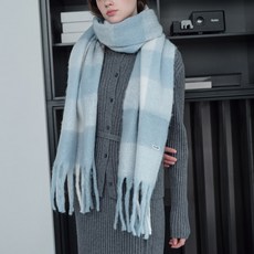 JUCY JUDY 柔和格紋圍巾 JZMF700C