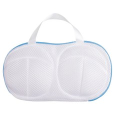實用內衣洗衣網, 1個, 藍色無支架