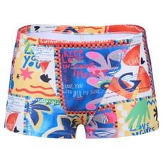 renoma 男士個性棕櫚樹短版四角泳褲 RN-MF2F501