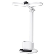 Kinyo 充插兩用筆筒檯燈 PLED-4203, 白色