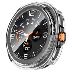 홈바운드 강화유리 일체형 풀커버 보호 케이스, 투명, 1개