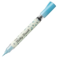 Pentel 飛龍文具 牛奶毛筆 XGFH-PSX, 藍色, 1個裝