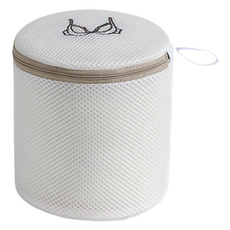 HIMROOM 不易變形內衣洗衣袋 17 x 15 cm, 1個, 米色刺繡胸罩