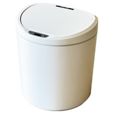 DAY&DAY 日日家居 感應開蓋垃圾桶 V1008LA 8L, 白色, 1層