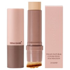 DERMASHARE 自然貼合遮瑕棒精華粉底 SPF50+ PA+++ 14g, 23號沙, 1個