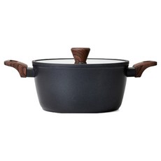 Modern House Neo Bistro 陶瓷塗層全電磁爐適用雙耳鍋, 24cm, 1個, 單一顏色