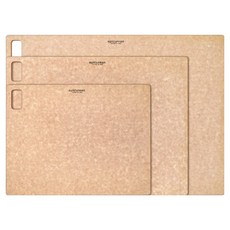 epicurean 平板方形砧板3件組, 1套, 中型砧板 + 大號砧板 + 特大號砧板