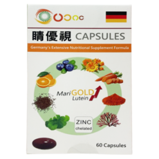 睛優視 軟膠囊, 1個, 60顆