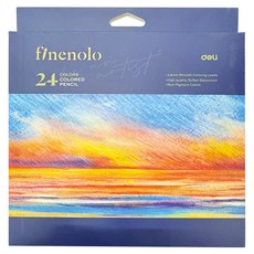 deLi 得力 Finenolo色鉛筆 EC131-24, 24個, 1組