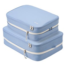 BRANDEN 倍登 第二代旅行用體積縮小衣物壓縮袋組 2件組