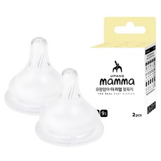 UPANG The Real 擬真奶嘴 2入, 1個, M