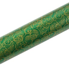 knockone Noble Heart 塑膠蒸鍍包裝紙 大 53cm x 17m, 2個, 綠色