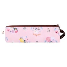 uma hana 防水短筷套 鳥語花香印花, 1個, 粉紅色