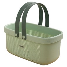 THE ZAKKA 簡約手提多功能沐浴籃, 綠色