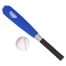 韓國 iWANNA Jim&Kids 軟式泡棉棒球 + 球棒組, 藍色, 1個