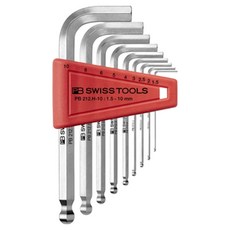 PB SWISS TOOLS 球頭L型扳手組 10mm 212H-10CN, 1套