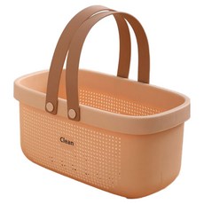 THE ZAKKA 簡約手提多功能沐浴籃, 粉紅色