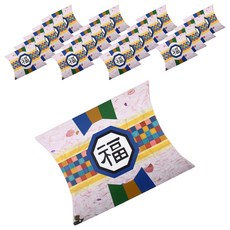 Inp 快樂佳節 福 禮品枕形盒 中 18 x 13.5 x 4 cm, 混色, 20個