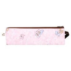 uma hana 防水短筷套 珍奶喵印花, 1個, 粉紅色