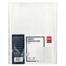 deLi 得力 11孔透明萬能袋 EF20202 0.06mm, 1套, 100片