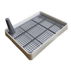 高精寵物 狗尿盆小款, 1個, 灰色