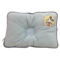Disney 迪士尼 baby 冬夏兩用透氣塑型枕, 米奇藍, 1個