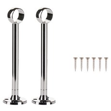 Cholmuldaejang 25mm 不鏽鋼管用雙頭管座, 2個